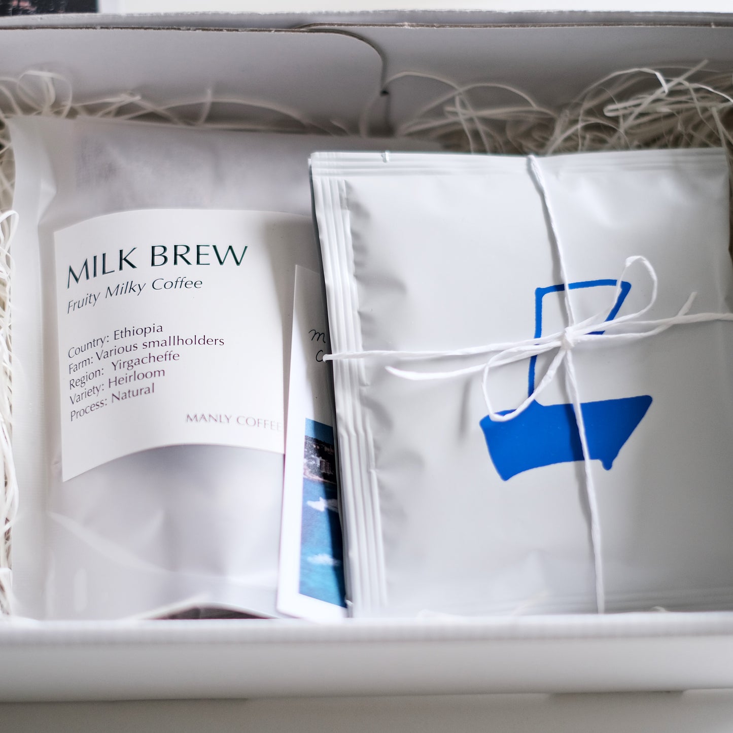 【ギフトボックス】COFFEE BAGS 3 types & MILK BREW GIFT BOX コーヒーバッグ 3種 & ミルクブリュー